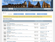 Tablet Screenshot of hindudharmaforums.com